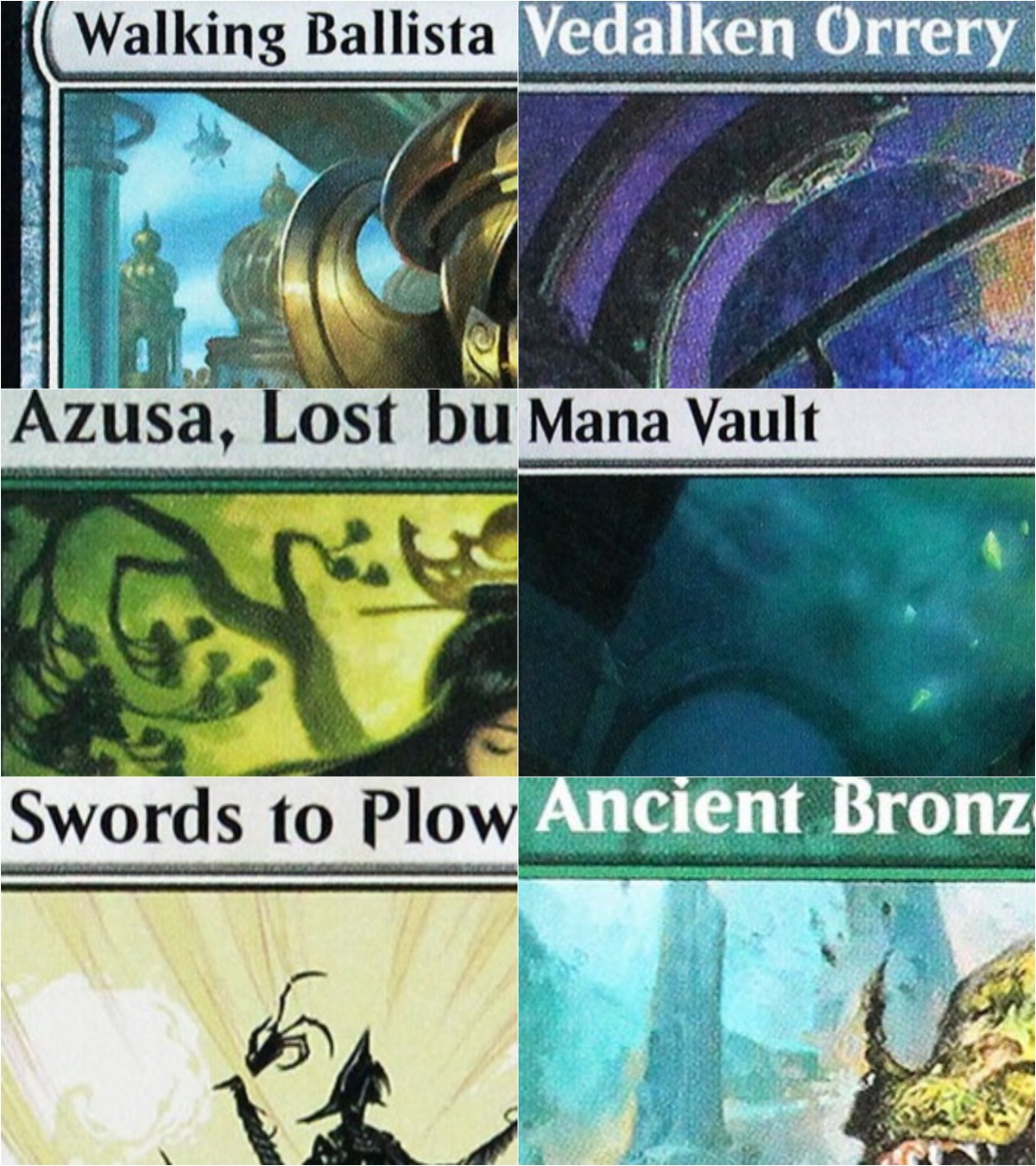 Board Game Research - Holo [Mana Vault/Icetill Explorer/Barrowgoyf /Smothering Tithe]