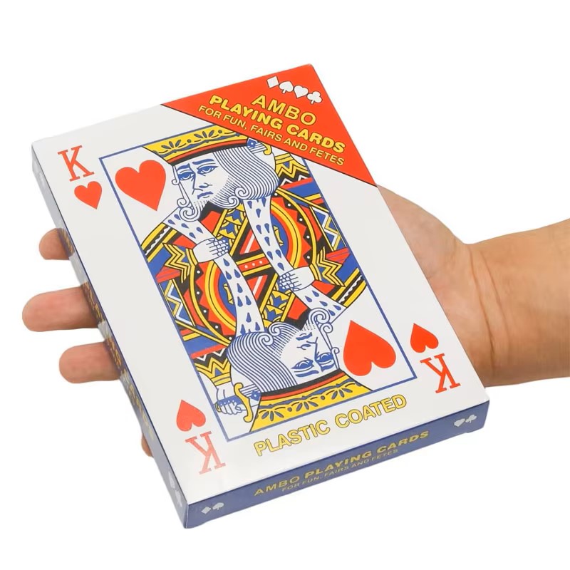 Board Game Uno - Oversized Playing Cards Jumbo 2x Larger