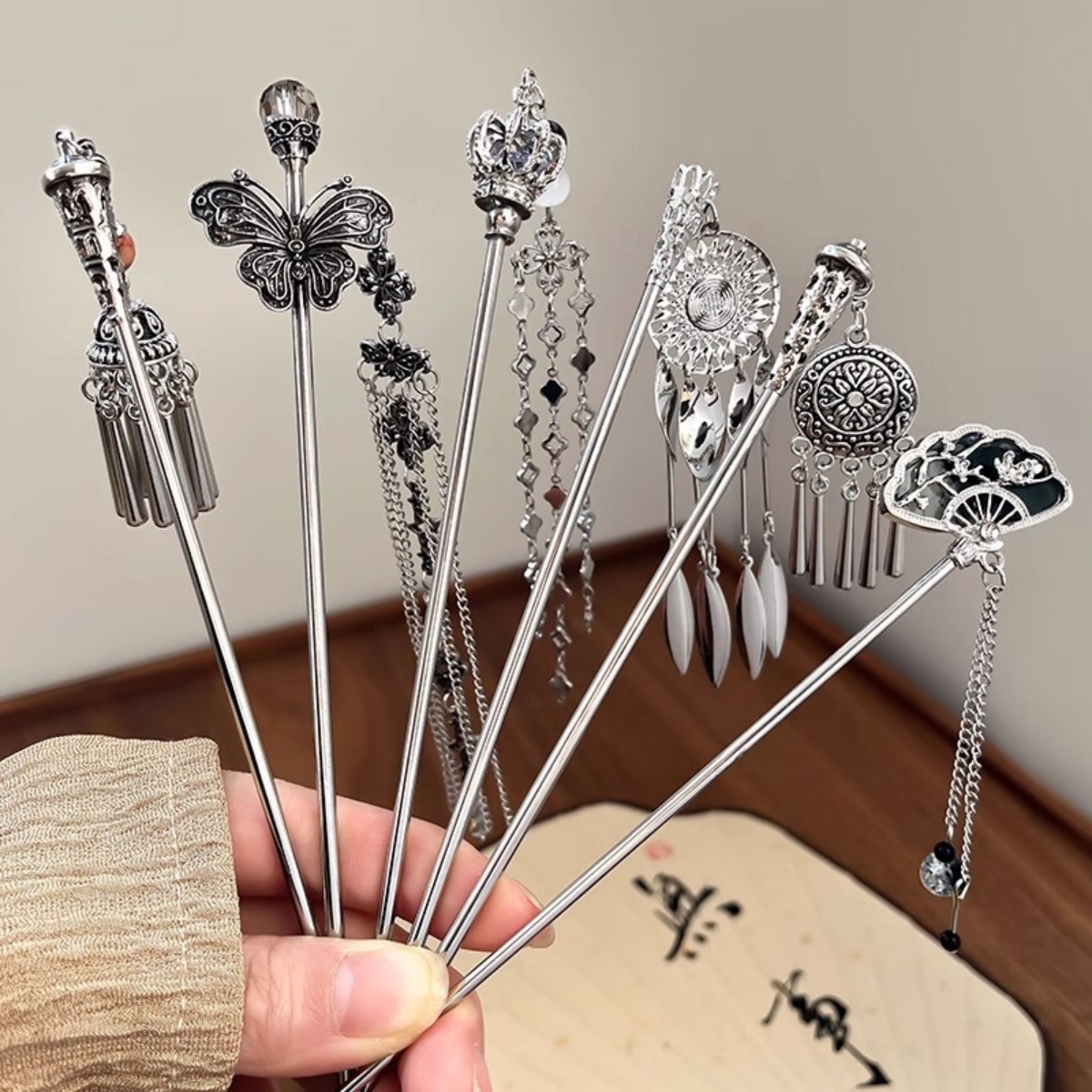 Elegant Women's Hairpin Antiqu - Board Game Go 评论和价格