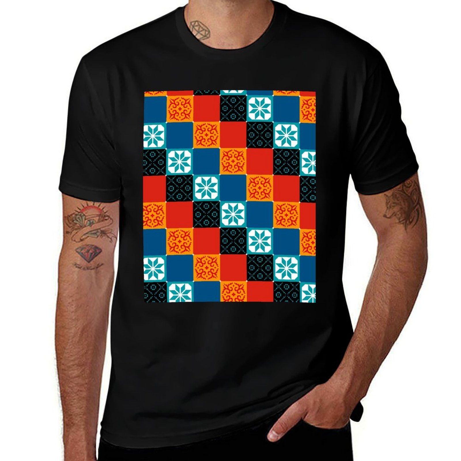 Azul Board Games Tiles T-Shirt - Board Game Azul 评论和价格