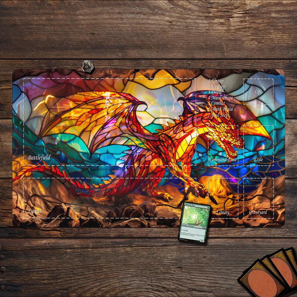 Magic Playmat card gaming mat  - Board Game Research 评论和价格