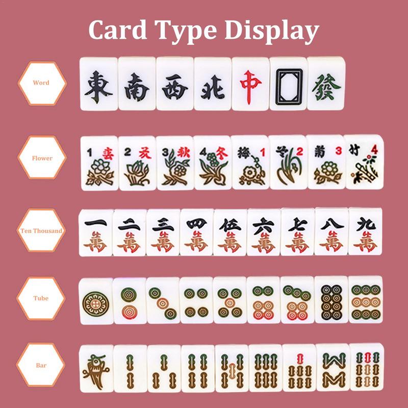 Mahjong Sets Board Game With L - Board Game Name 评论和价格