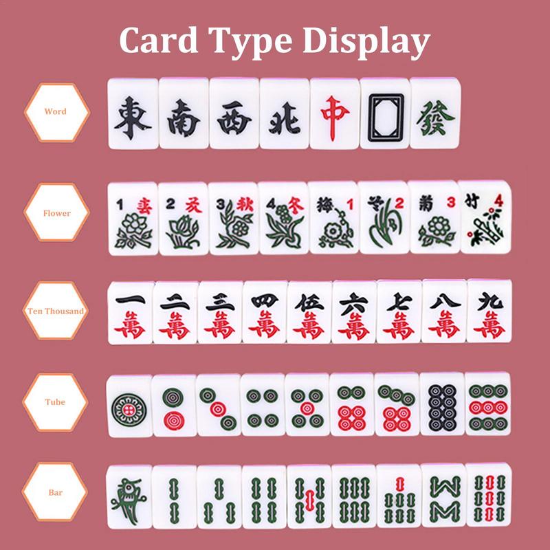 Mahjong Sets Board Game With L - Board Game Name 评论和价格