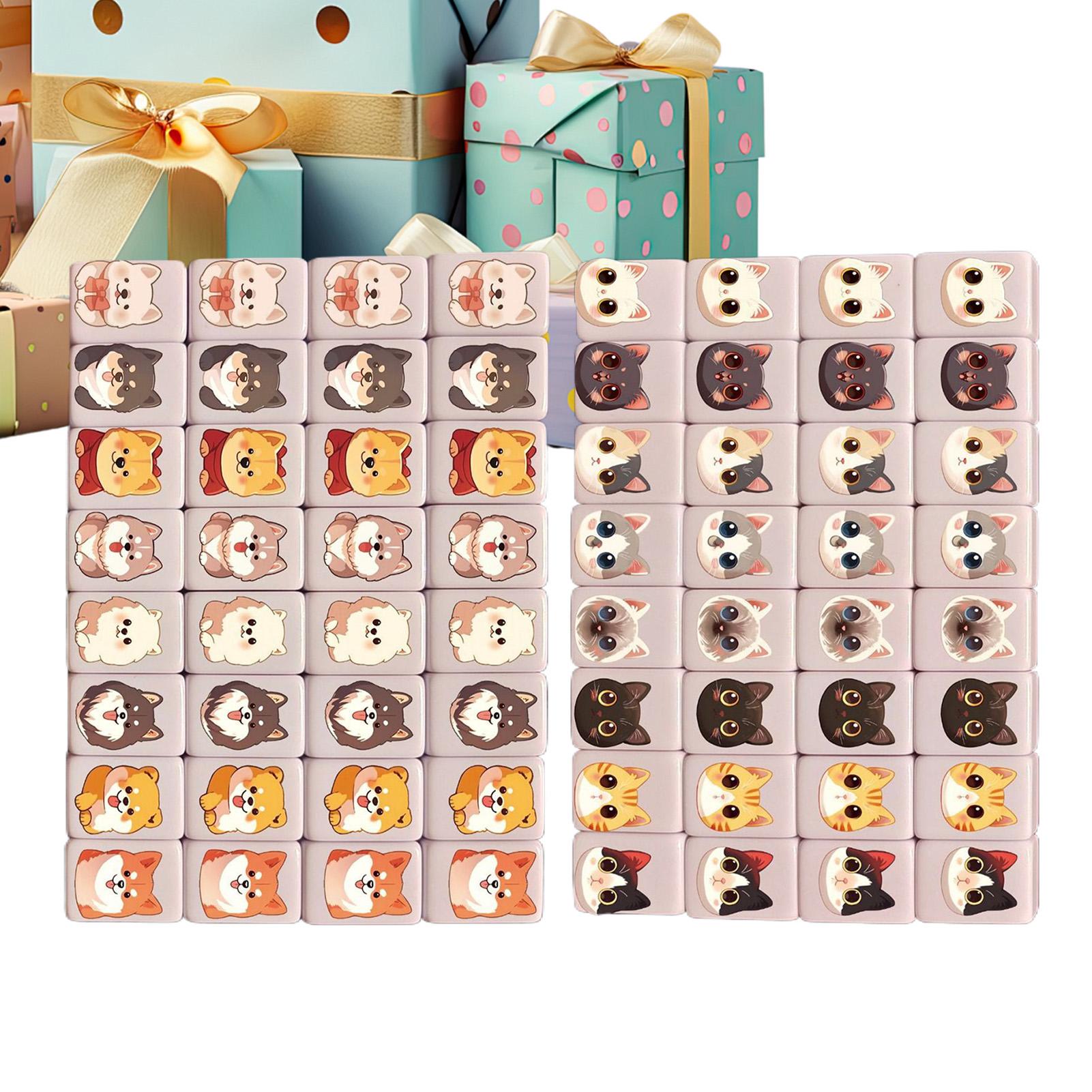 65Pcs mini Mahjong Board Games - Board Game Name 评论和价格