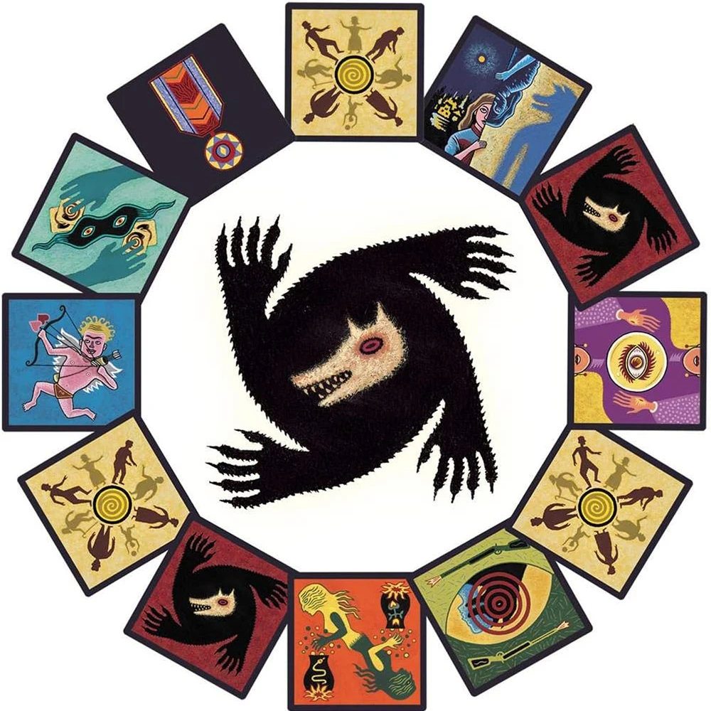 The Werewolf Cards A 24 Table  - Board Game Name 评论和价格