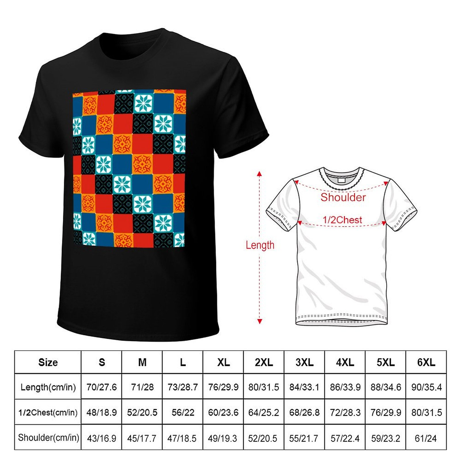 Azul Board Games Tiles T-Shirt - Board Game Azul 评论和价格