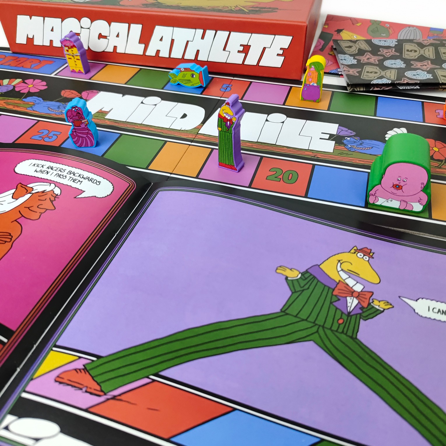 MAGICAL ATHLETE Card Game Part - Board Game Name 评论和价格