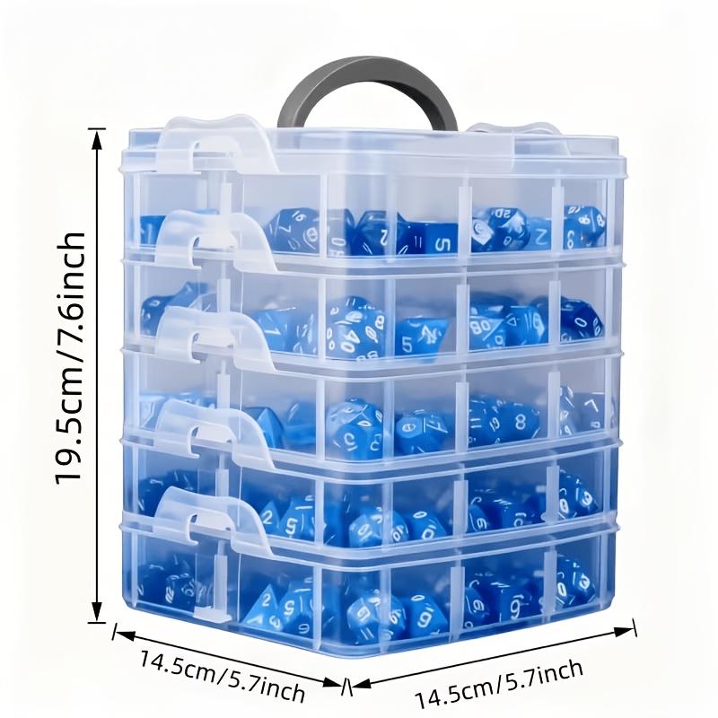 5-layer transparent storage bo - Token Tray Organizer 评论和价格