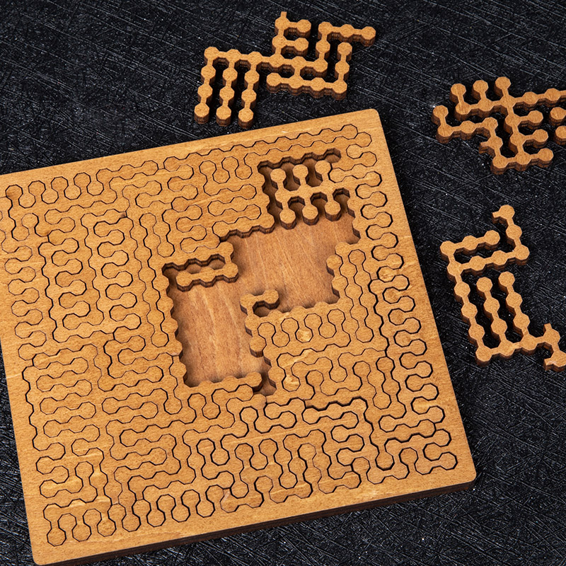 Impossible Wooden Puzzle IQ Pu - Board Game Enthusiast 评论和价格