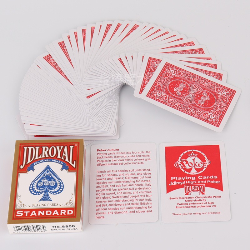 JDLROYAL Standard Poker Playin - Board Game Heat 评论和价格