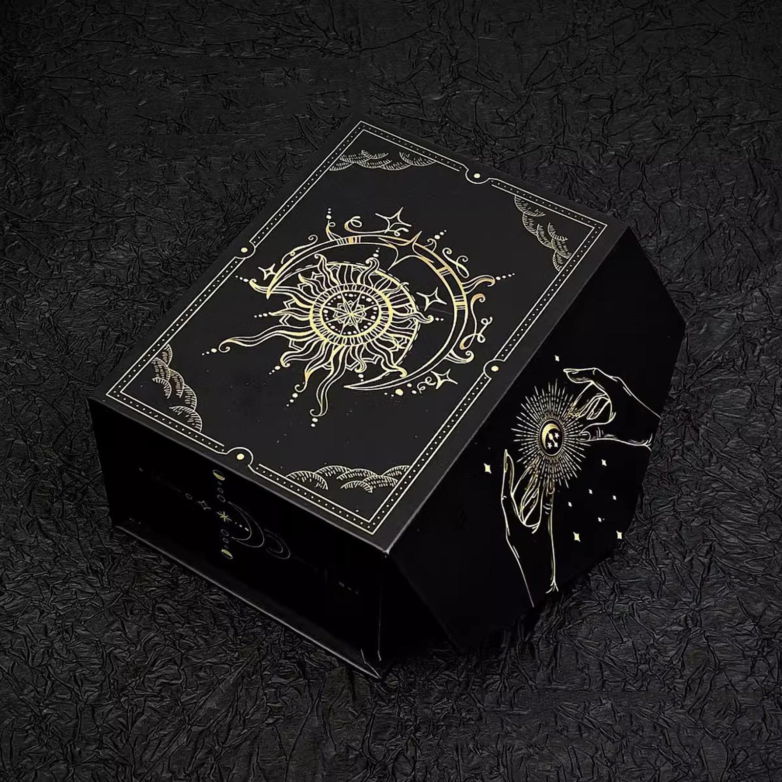 Magnetic Lid Tarot Card Box, P - Token Tray Organizer 评论和价格