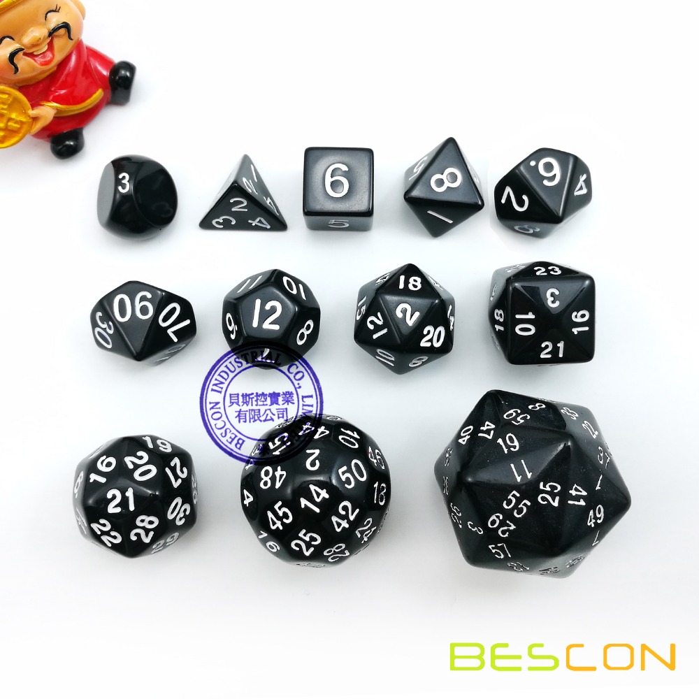 12pcs Polyhedral Dice Set D3-D - Dice Set Polyhedral 评论和价格
