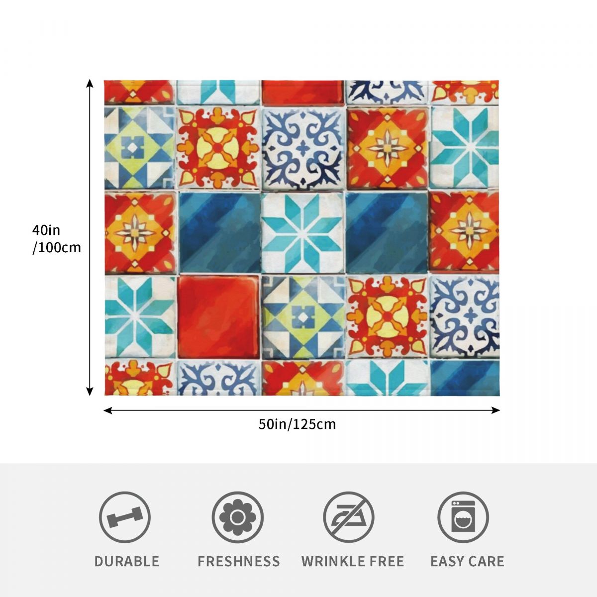 Colorful azulejos tiles from A - Board Game Azul 评论和价格