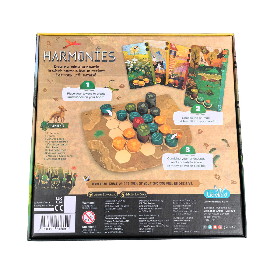 Harmonies - Board Games - Crea - Board Game Heat 评论和价格