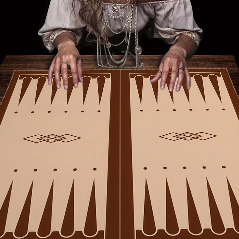 1pc Brown Backgammon Board Pri - Board Game Hotel 评论和价格