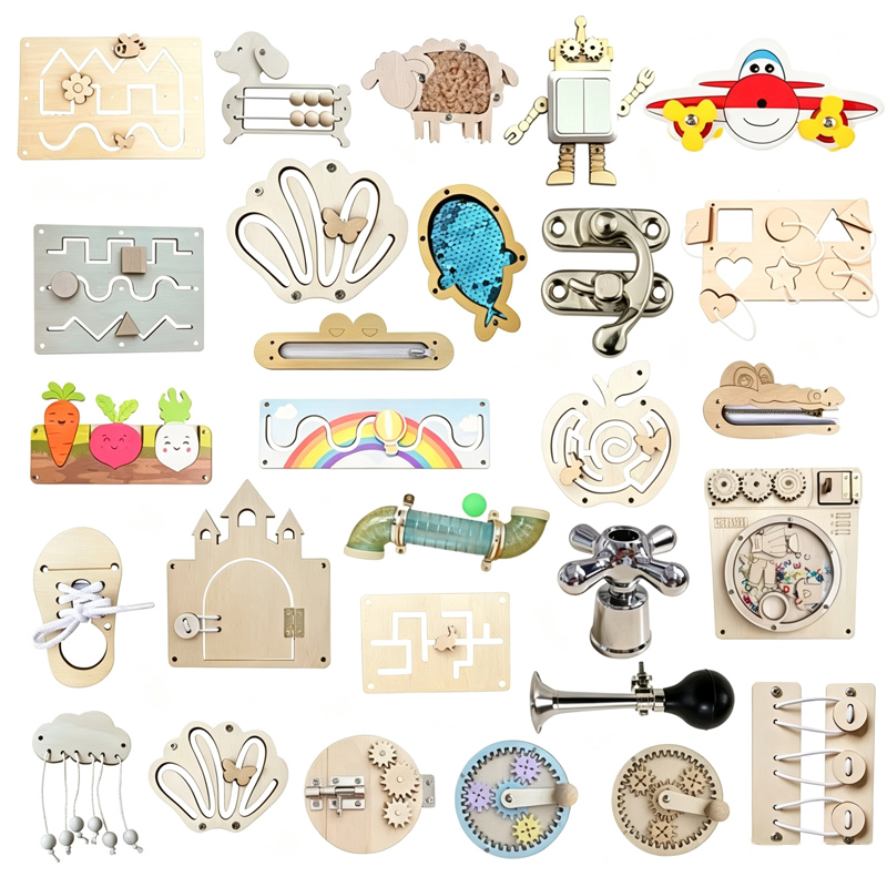 Kids Busy Board DIY Accessorie - Board Game Enthusiast 评论和价格