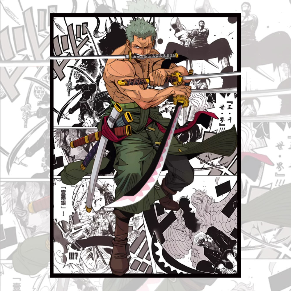 60PCS 66x91mm One Piece Anime  - Board Game Research 评论和价格