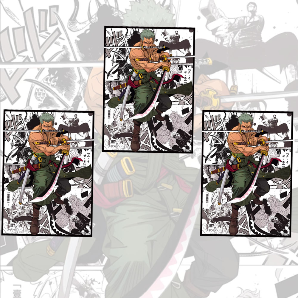60PCS 66x91mm One Piece Anime  - Board Game Research 评论和价格