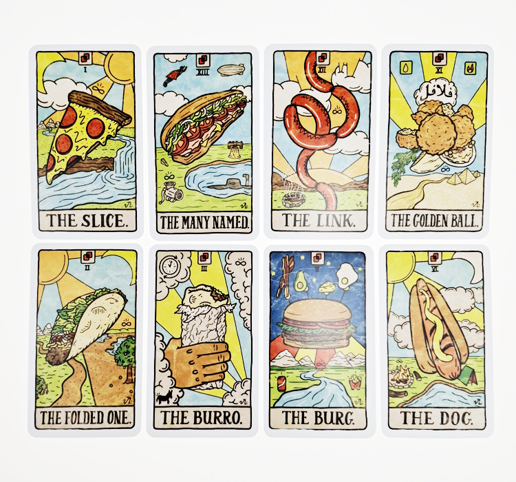 New 78 Illustrated Food&Drink  - Board Game Illustrator 评论和价格