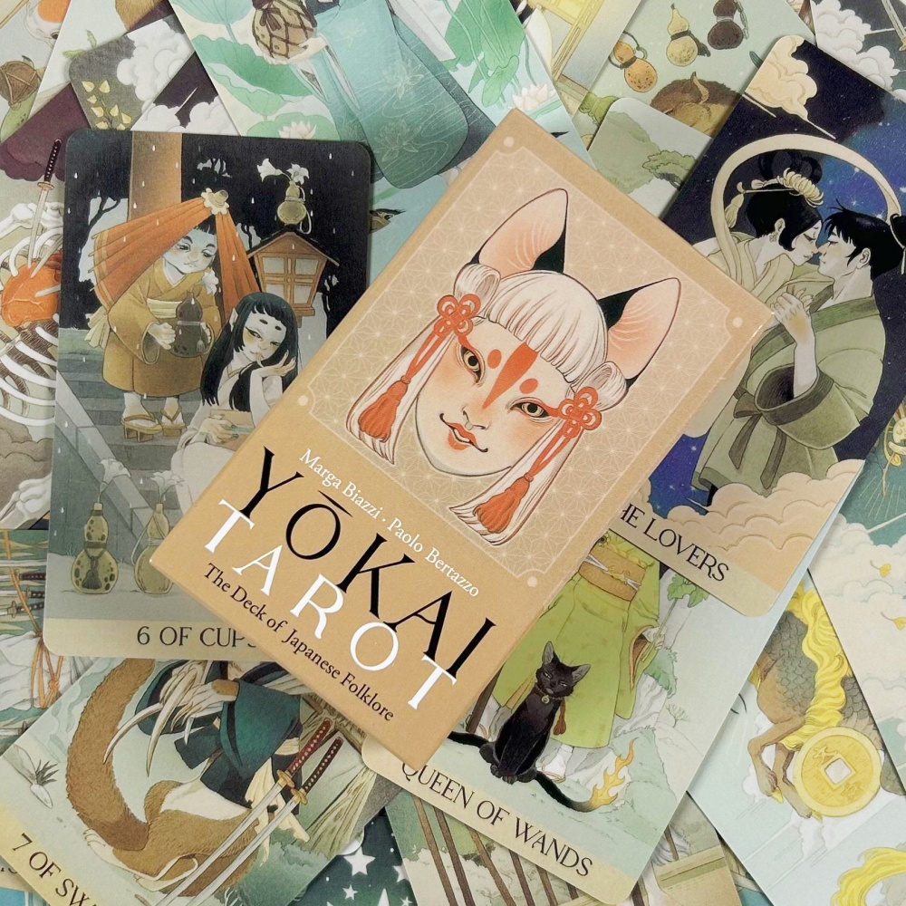 Yokai Tarot Deck 78 Pcs Cards  - Board Game Azul 评论和价格