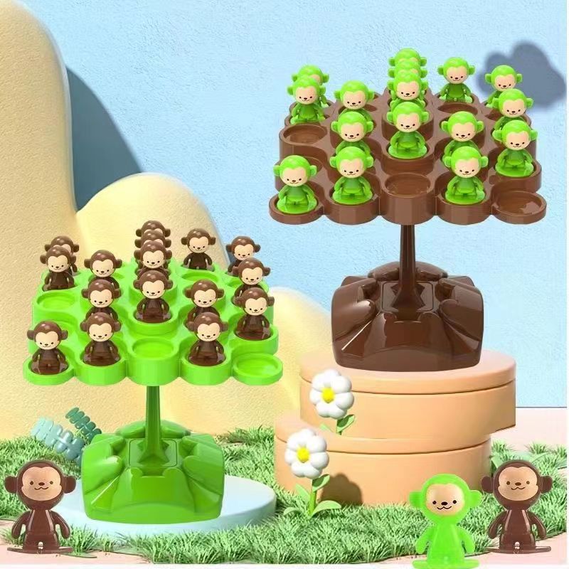 Monkey Balance Tree Focus Bala - Board Game Nature 评论和价格