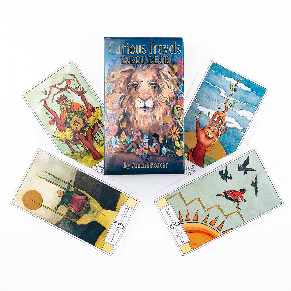 Curious Travels Tarot 10.3*6cm - Board Game Illustrator 评论和价格