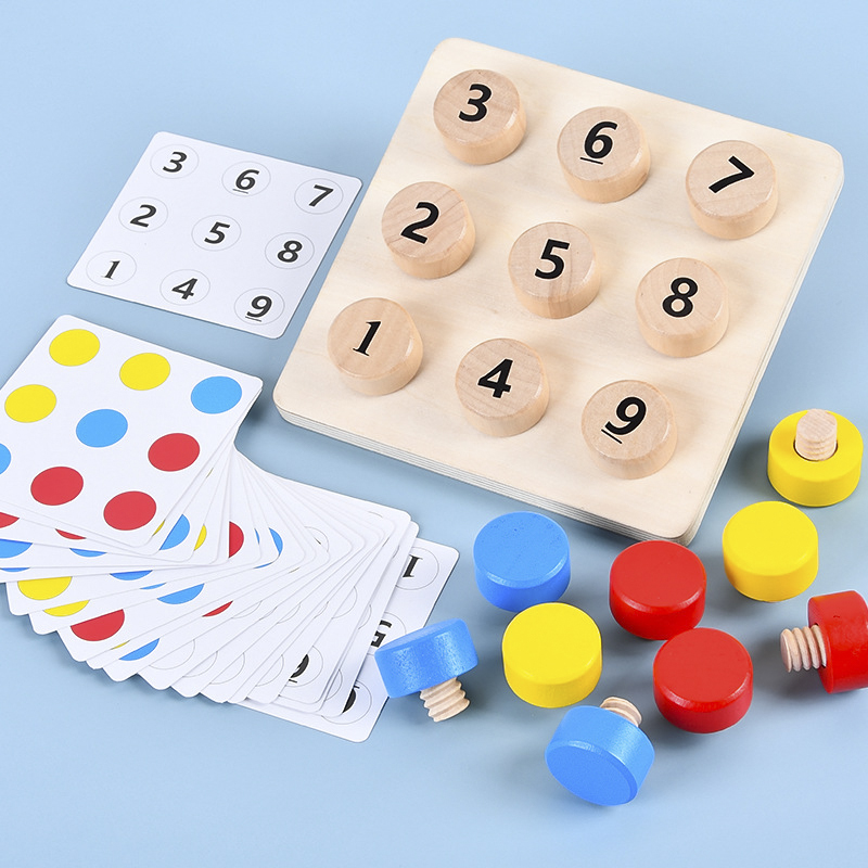 Wooden Tighten The Screws Matc - Board Game Nature 评论和价格