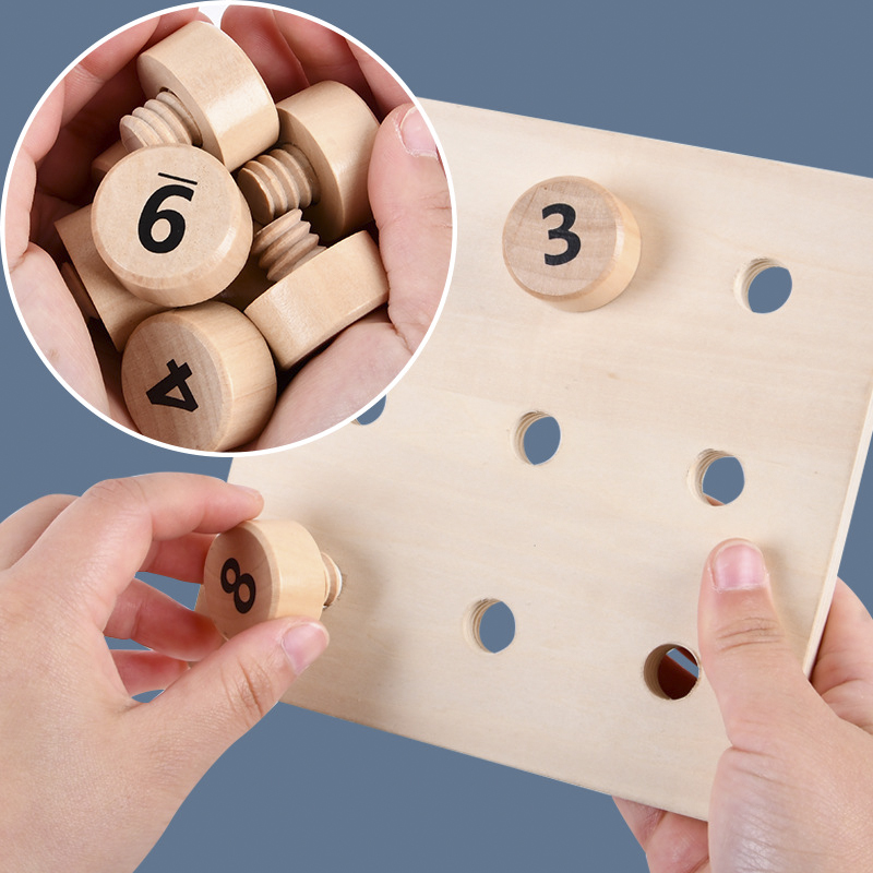 Wooden Tighten The Screws Matc - Board Game Nature 评论和价格