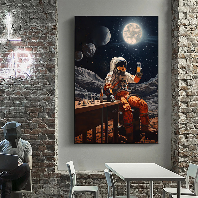 Modern Astronaut Posters Astro - Board Game Hotel 评论和价格
