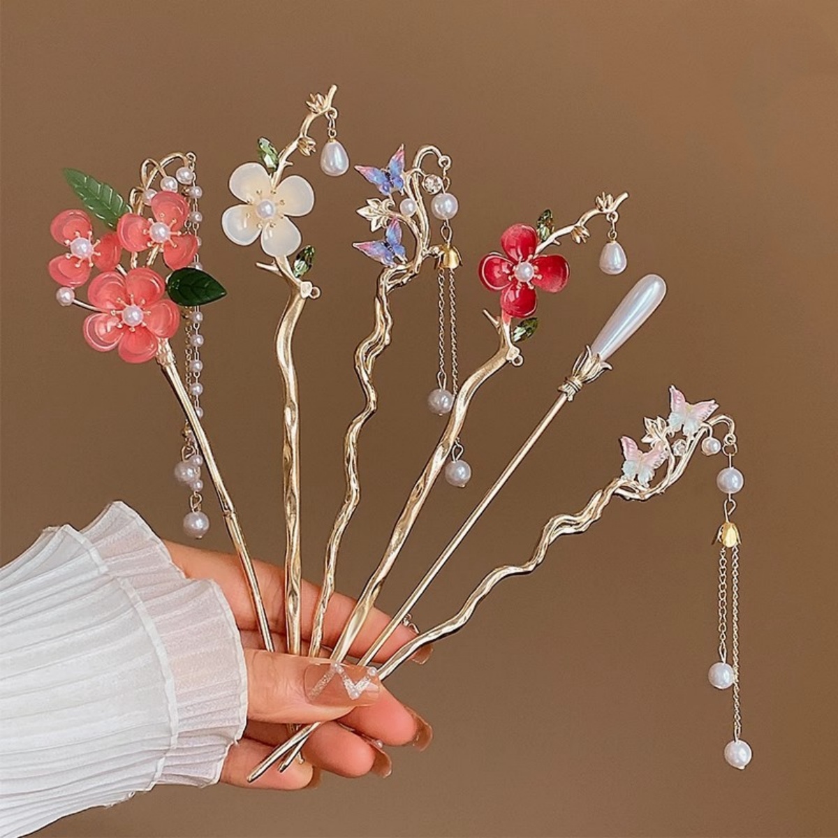 2025 New Flower Hairpin For Wo - Board Game Go 评论和价格