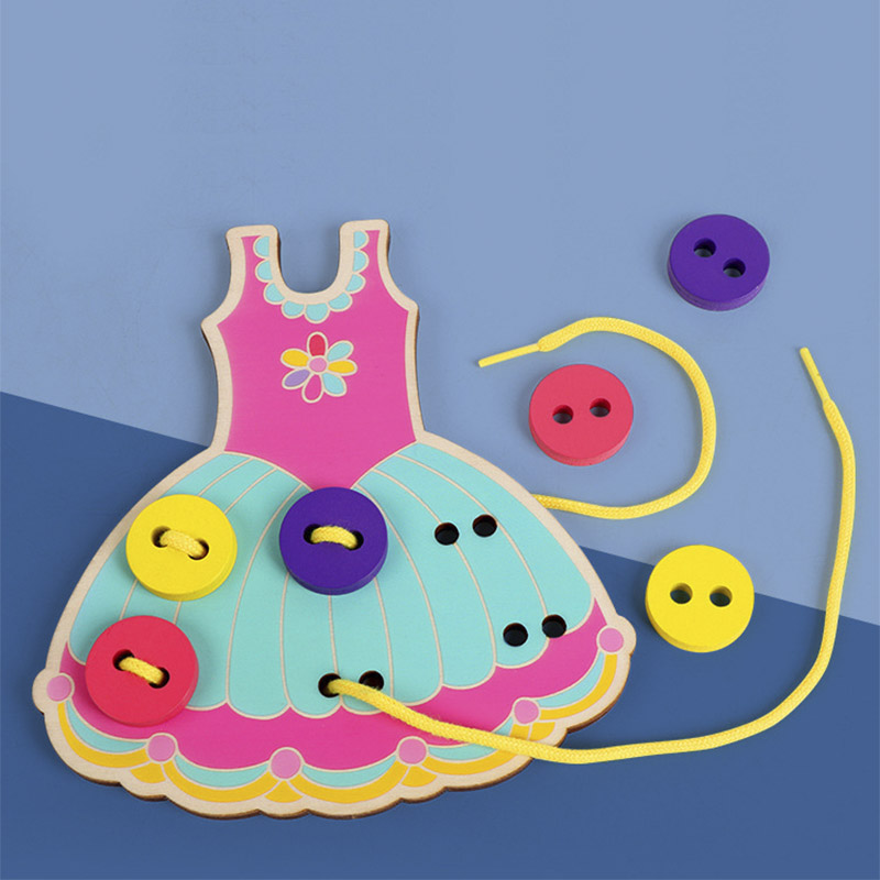 1Set Children's Montessori Lea - Board Game Nature 评论和价格